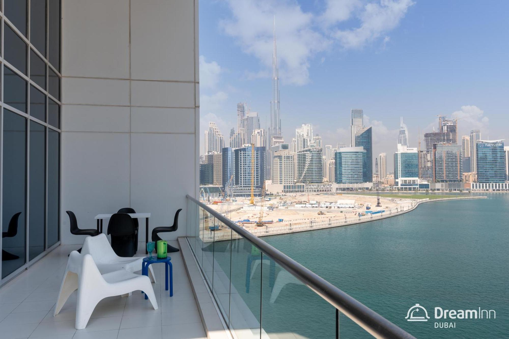 Dream Inn Apartments- West Wharf Tower Canal View Dubai Eksteriør billede
